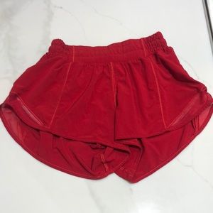 Lululemon red shorts!!